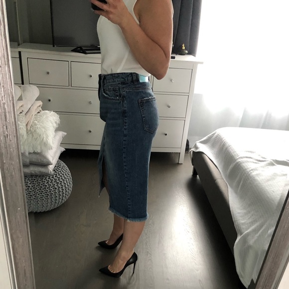 Zara denim skirt - Picture 3 of 5